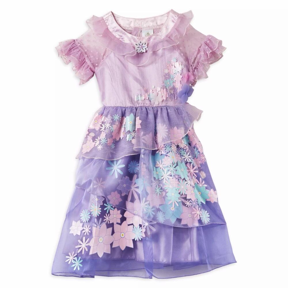 Disney Store Encanto Isabela Madrigal Costume Dress Size 4